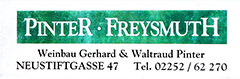 Weinbau Pinter-Freysmuth