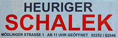 Heurigen-Restaurant Schalek